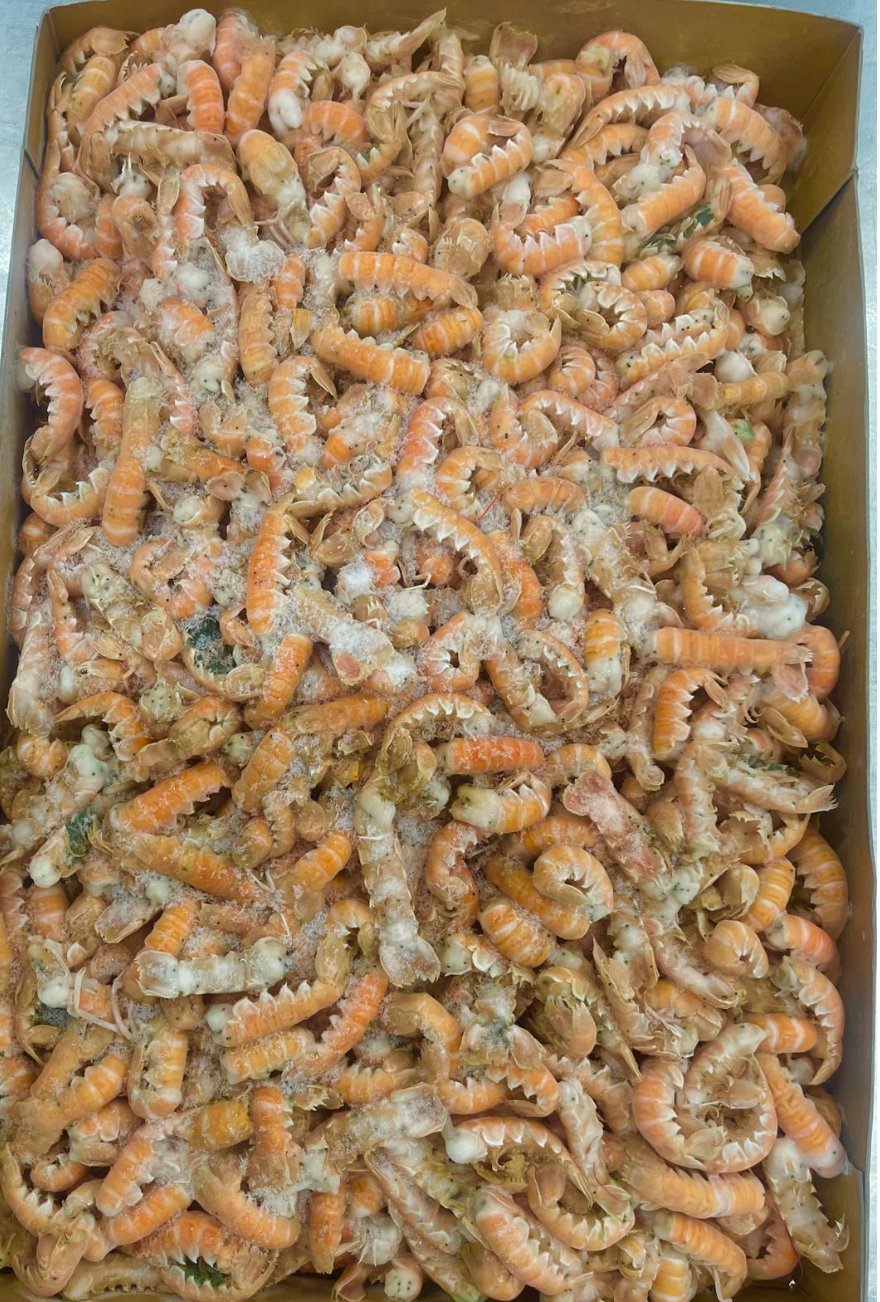 Cigalas calibre #3 en caja